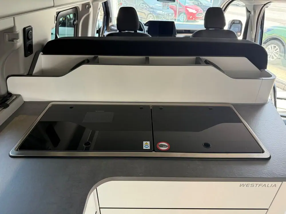 Nieuw Ford Transit custom v710 CAMPER 320S TITANIUM 2.0TD170 S6.2 A8 FWD LWB 2.0 TDCi 170pk / 125kW TODO - BLUE METALLIC 50