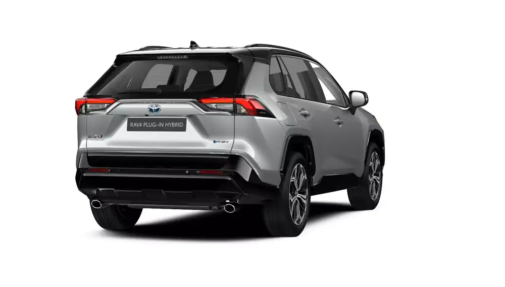Nieuw Toyota Rav4 plug-in SUV LWB Plug-in CVT Style Plus LHD 2QY - Zircon Silver / Black roof 4