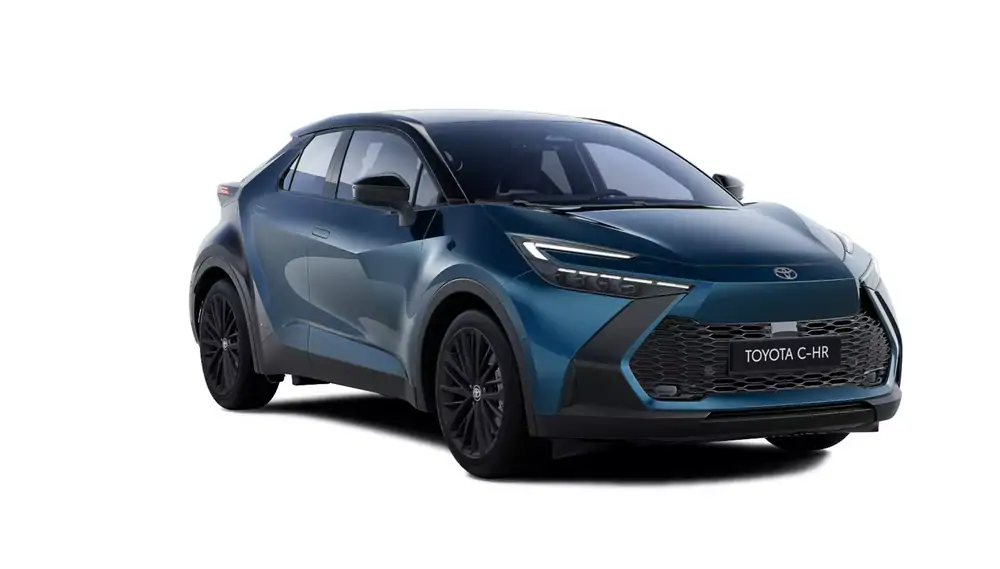 Nieuw Toyota C-hr phev SUV LWB 2.0L PHEV CVT Elite LHD 2YB - MIDNIGHT TEAL / BLACK RF 1