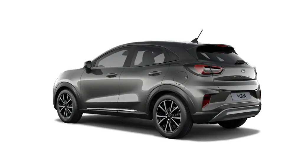 Nieuw Ford Puma Titanium X 1.0i EcoBoost mHEV 125ps / 92kW A7 AXQ - Metaalkleur: Magnetic 2