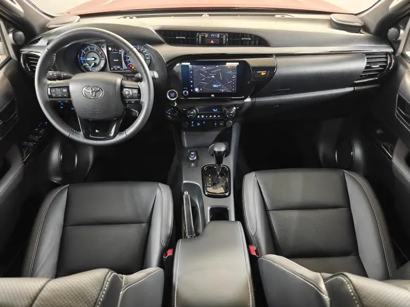 Occasie Toyota Hilux DC - 2.8 MHEV Diesel - Invincible - ORANGE - Orange 8