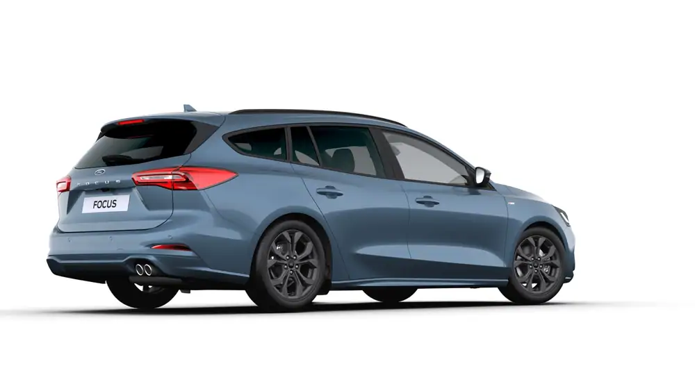 Nieuw Ford Focus mca ST-Line X 1.0i EcoBoost 155pk / 114kW mHEV A7 - Clipper PN4FT - "Chrome Blue" Metaalkleur 3