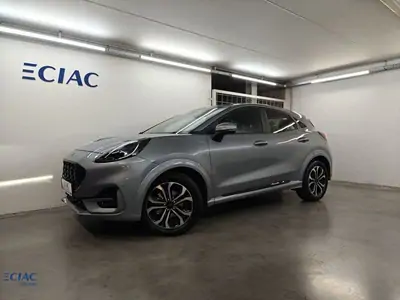 Occasie Ford Puma ST-Line 1.0i EcoBoost mHEV 125pk / 92kW A7 2ZM - Metaalkleur "Solar Silver"