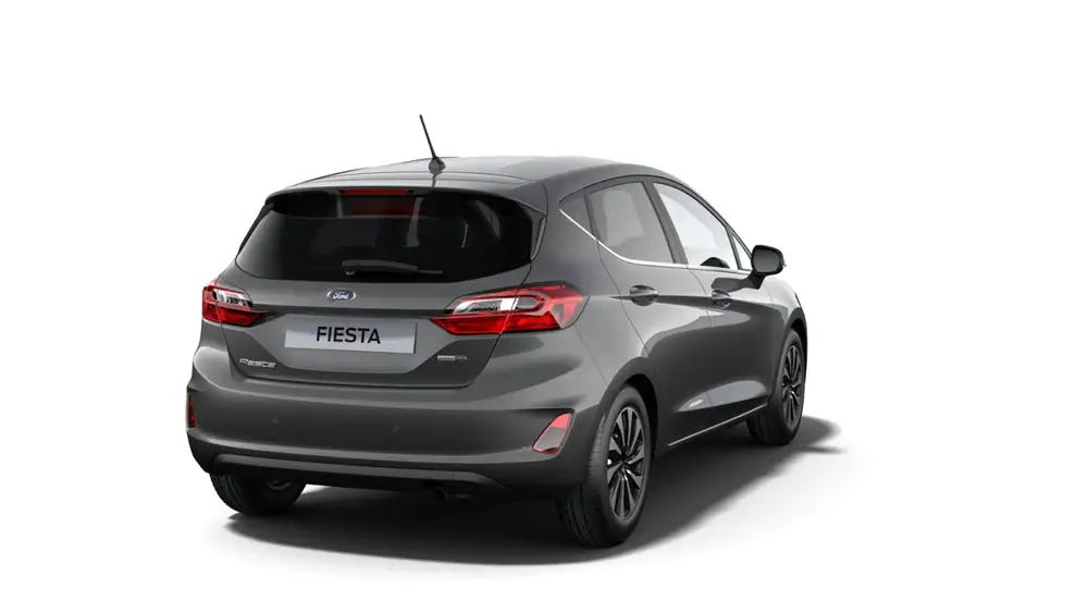 Nieuw Ford Fiesta mca Titanium 1.0i EcoBoost mHEV 125pk / 92kW A7 JKQ - Speciale metaalkleur "Magnetic" 3