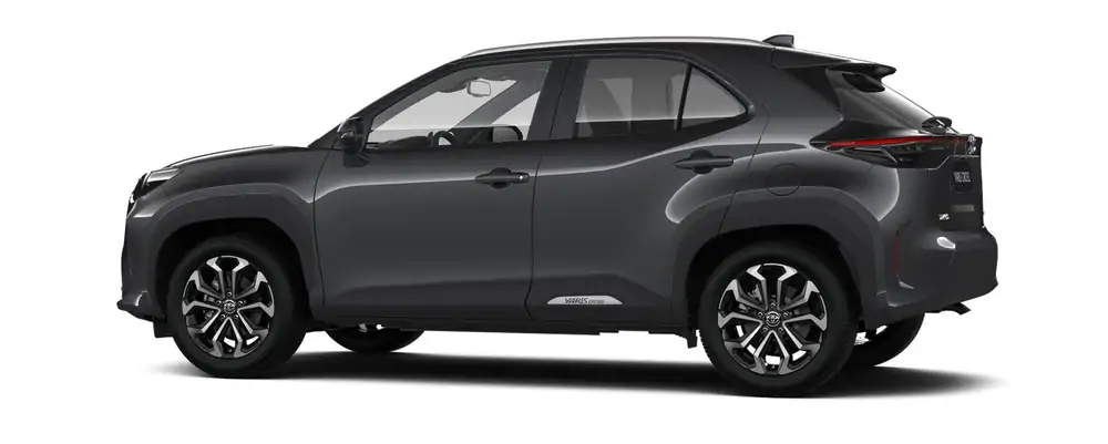 Nieuw Toyota Yaris cross B-SUV 1.5 TNGA HEV 2WD CVT Dynamic Plus 1G3 - Grey Metallic 1