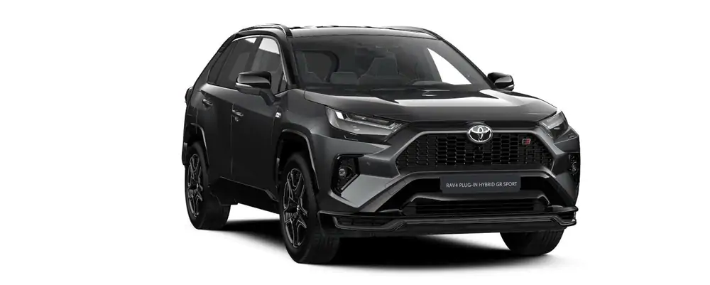 Nieuw Toyota Rav4 plug-in SUV LWB Plug-in CVT GR Sport LHD 2QZ - Grey Metallic / Black 1