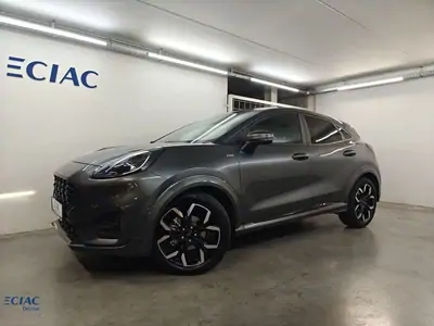 Occasie Ford Puma ST-Line X 1.0i EcoBoost mHEV 155ps / 114kW A7 2ZQ - Metaalkleur "Magnetic"