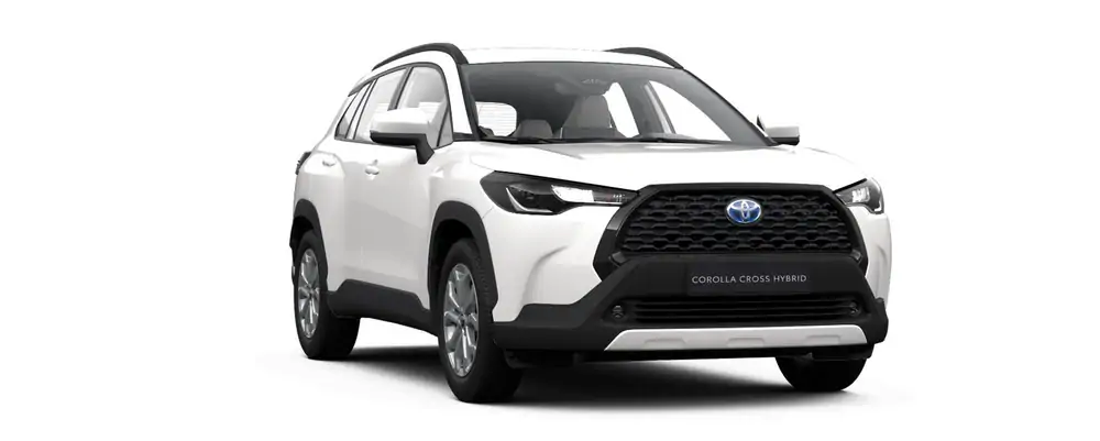 Nieuw Toyota Corolla cross SUV 1.8 Hybrid 2WD CVT Dynamic LHD 040 - Super White 2 1