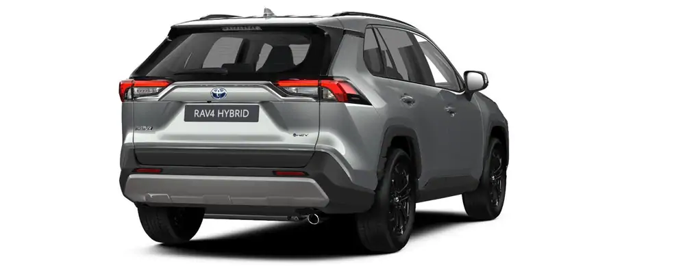 Nieuw Toyota Rav4 5 d. 2.5 Hybrid 2WD e-CVT Dynamic Plus L 1L0 - Silver Metallic 4