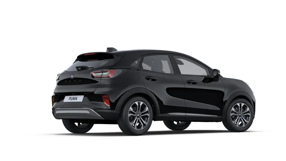 Nieuw Ford Puma mca (bx726) Titanium 1.0i EcoBoost mHEV 125pk / 92kW M6 PN4GM - "Agate Black" Metaalkleur 4