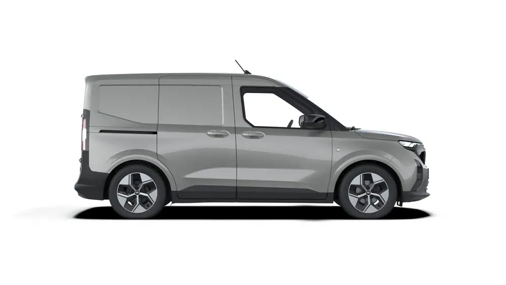 Nieuw Ford V769 transit courier Limited BEV 43kWh 136pk / 100kw A1 BEV 43kWh PN4HS - Solar Silver, metaalkleur 2