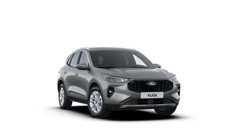 Nieuw Ford Kuga mca Titanium 2.5i PHEV 243pk/178kW - HF55 Auto PN4HS - Solar Silver, metaalkleur