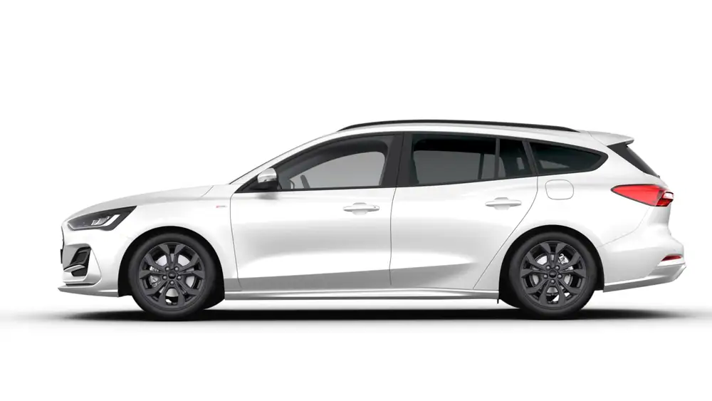 Nieuw Ford Focus mca ST-Line X 1.0i EcoBoost 155pk / 114kW mHEV A7 - Clipper PN3GZ - "Frozen White" Speciale niet-metaalkleur 2