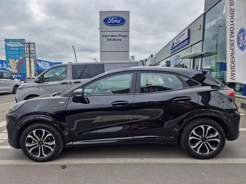 Occasie Ford Puma ST-Line 1.0i EcoBoost mHEV 125pk / 92kW A7 JKD - Metaalkleur "Agate Black" 2