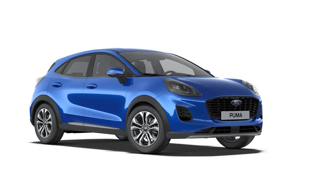 Nieuw Ford Puma mca (bx726) Titanium 1.0i EcoBoost mHEV 125pk / 92kW A7 PN4HS - Solar Silver, metaalkleur 2