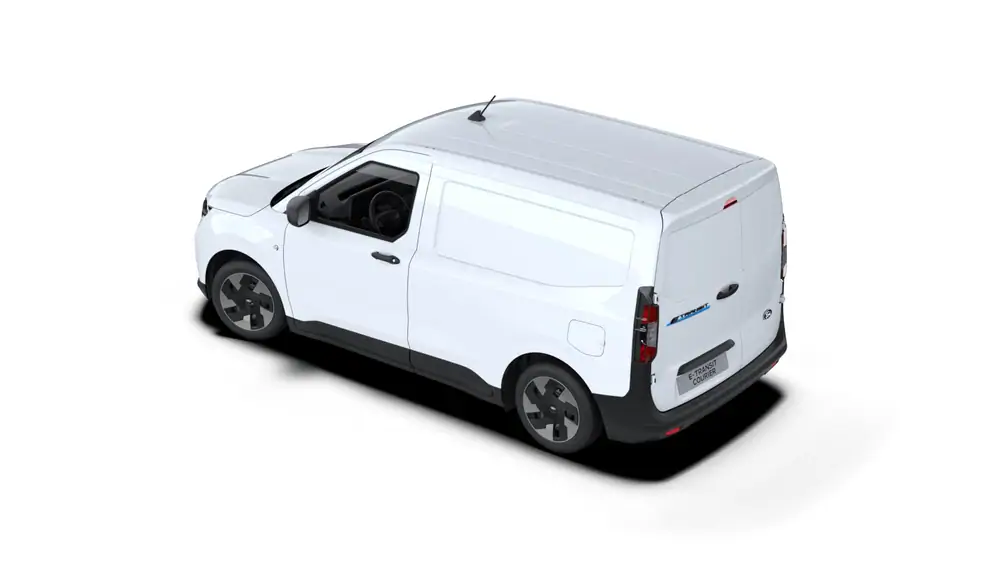 Nieuw Ford V769 transit courier Trend BEV 43kWh 136pk / 100kw A1 BEV 43kWh PN3GZ - "Frozen White" Speciale niet-metaalkleur 4