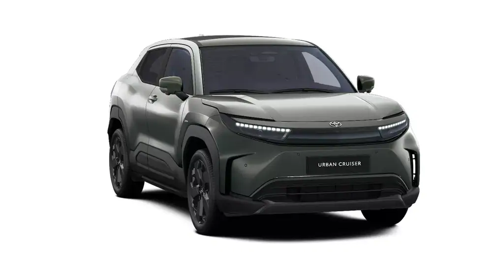 Nieuw Toyota Urban cruiser B-SUV Lithium 61kW 2WD AT Style LHD WA1 - Pine Green Metallic 1