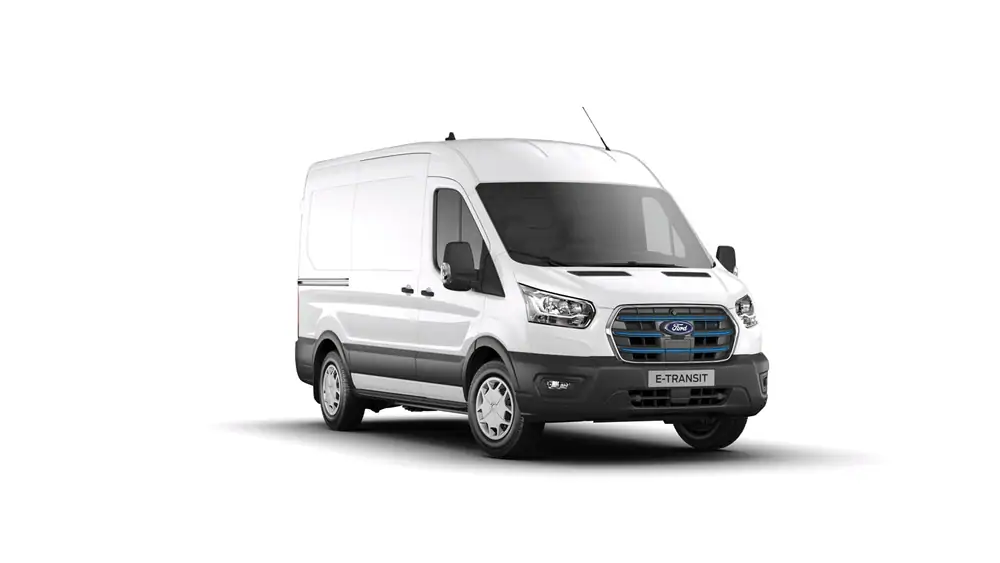 Nieuw Ford Transit 2t mca 350M Gesloten bestelwagen L2 Trend Electric 67kW/135kW AXW - niet-metaalkleur: Frozen White 4