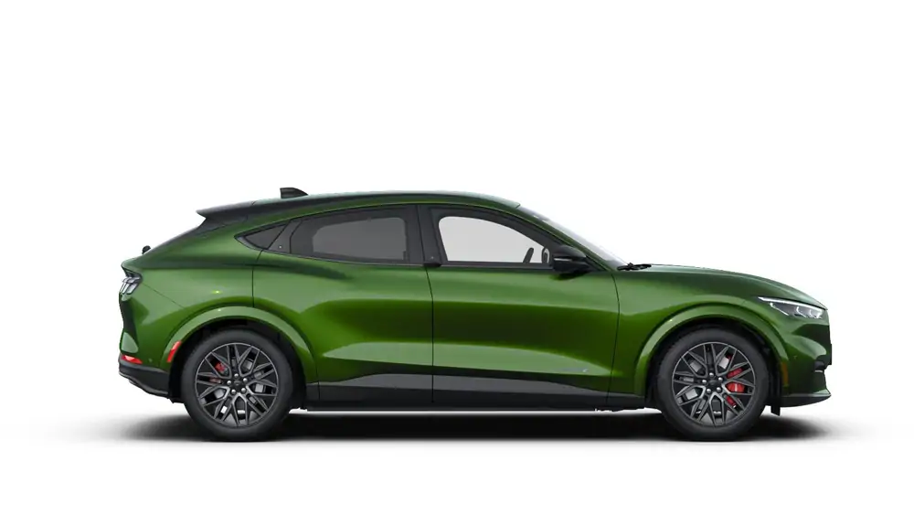 Nieuw Ford Mustang mach-e (cx727) Premium RWD 87kWh Extended Range 276pk/203kW - A1 PN4JZ - "Eruption Green" Exclusieve metaalkleur 3