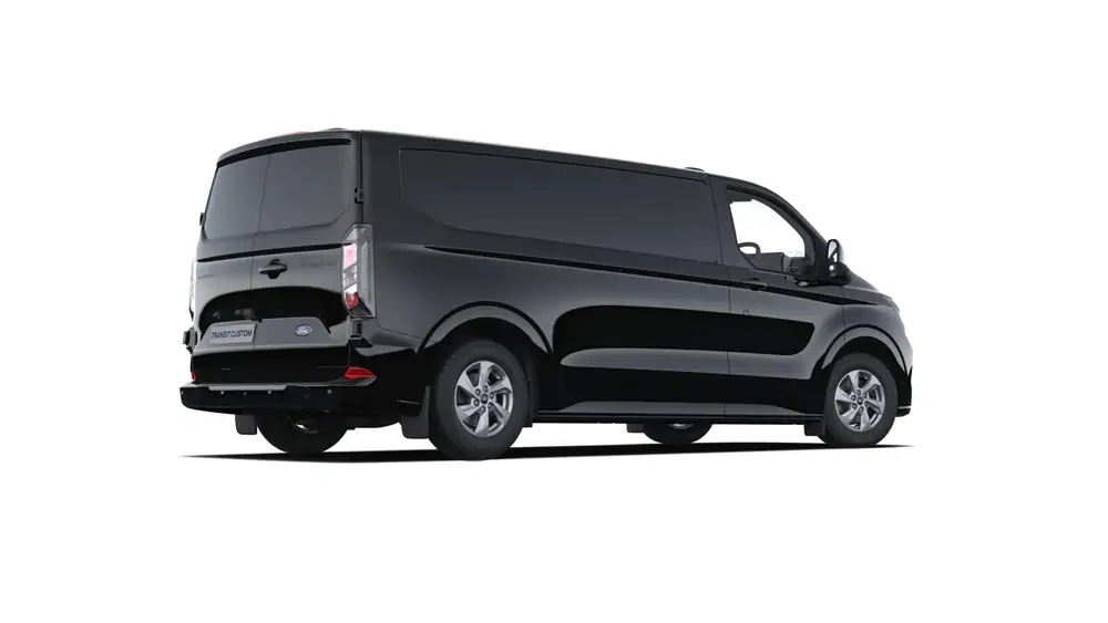 Nieuw Ford Transit custom v710 BESTELWAGEN 320L LIMITED 2.0TD136 T6.2 M6 FWD LWB 2.0 136pk PN4GM - AGATE BLACK 3