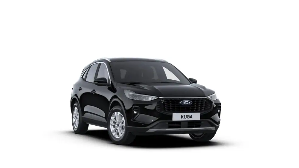 Nieuw Ford Kuga mca (cx482) Titanium 2.5i FHEV 180pk/132kW - HF45 Auto PN4GM - "Agate Black" Metaalkleur 1