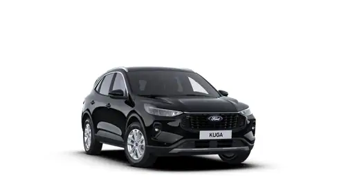 Nieuw Ford Kuga mca (cx482) Titanium 2.5i FHEV 180pk/132kW - HF45 Auto PN4GM - "Agate Black" Metaalkleur