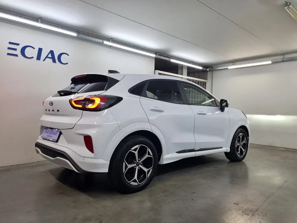 Demo Ford Puma mca ST-Line 1.0i EcoBoost mHEV 125pk / 92kW M6 PN3GZ - "Frozen White" Speciale niet-metaalkleur 10