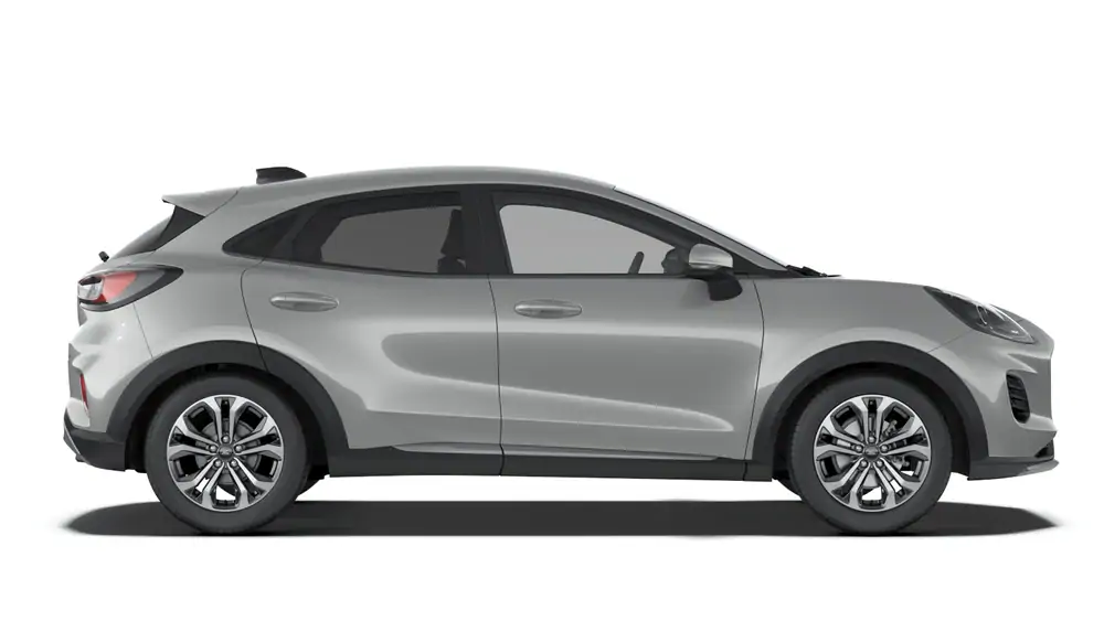 Nieuw Ford Puma mca (bx726) Titanium 1.0i EcoBoost mHEV 125pk / 92kW A7 PN4HS - Solar Silver, metaalkleur 3