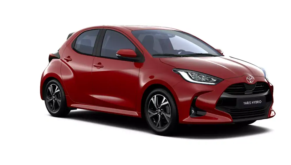 Nieuw Toyota Yaris 5 d. 1.5 TNGA HEV CVT Iconic LHD 3U5 - RUBY RED 2