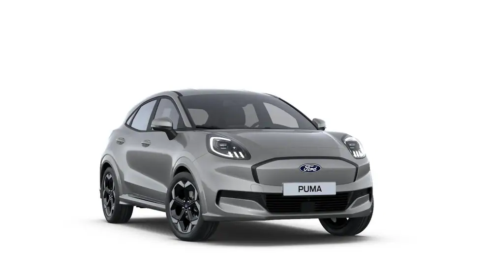 Demo Ford Puma mca (bx726) Gen-E Premium 43kWh Standard Range 168pk/123kW A1 PN4HS - Solar Silver, metaalkleur 1