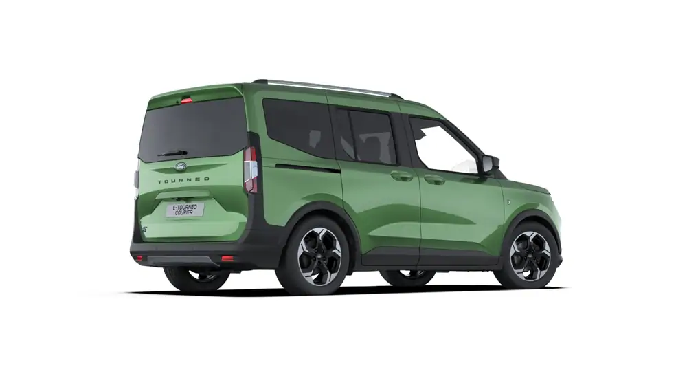 Nieuw Ford V769 tourneo courier Active BEV 43kWh 136pk/100kW - A1 PN4LQ - "Bursting Green" Metaalkleur 3
