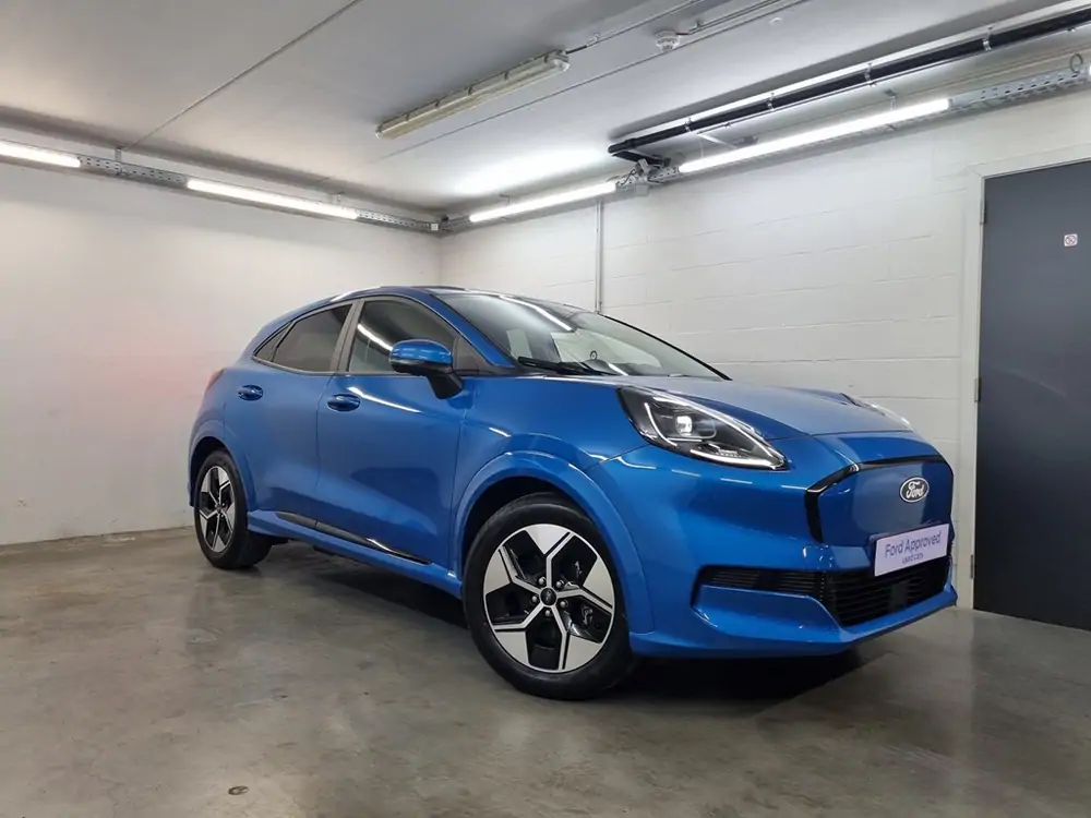Demo Ford Puma mca (bx726) Gen-E 43kWh Standard Range 168pk/123kW A1 PN4KX - "Digital Aqua Blue" Exclusieve metaalkleur 2