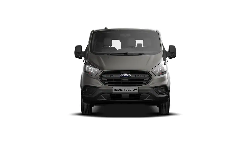Nieuw Ford Transit custom 320L Multi use: bestelwagen met dubbele cabine L2 Limited M6 BYQ - Metaalkleur: Magnetic 4