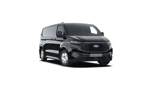 Nieuw Ford Transit custom v710 BESTELWAGEN 300L MS-RT 2.0TD170 T6.2 A8 FWD LWB 2.0 170pk N1 229 - AGATE BLACK