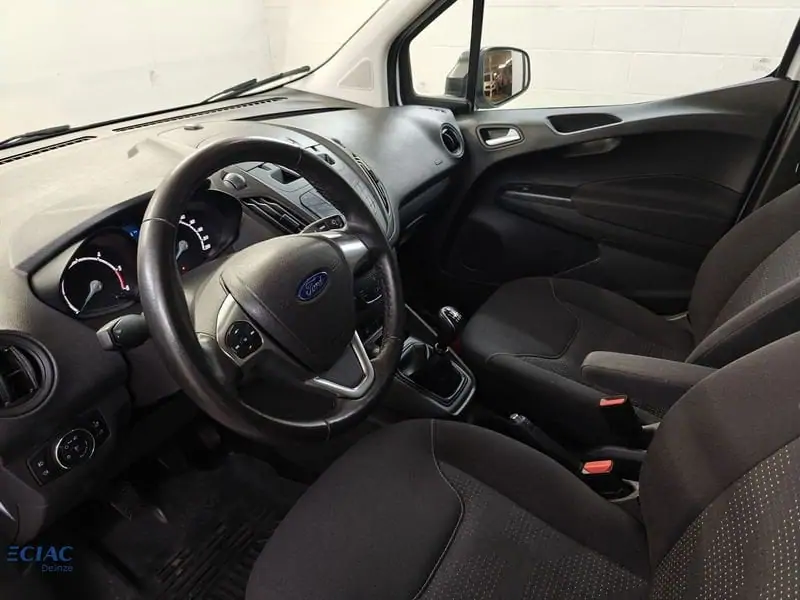 Occasie Ford Transit courier Trend -  1.5 TDCi M6 75Hp 48 - Frozen White 3