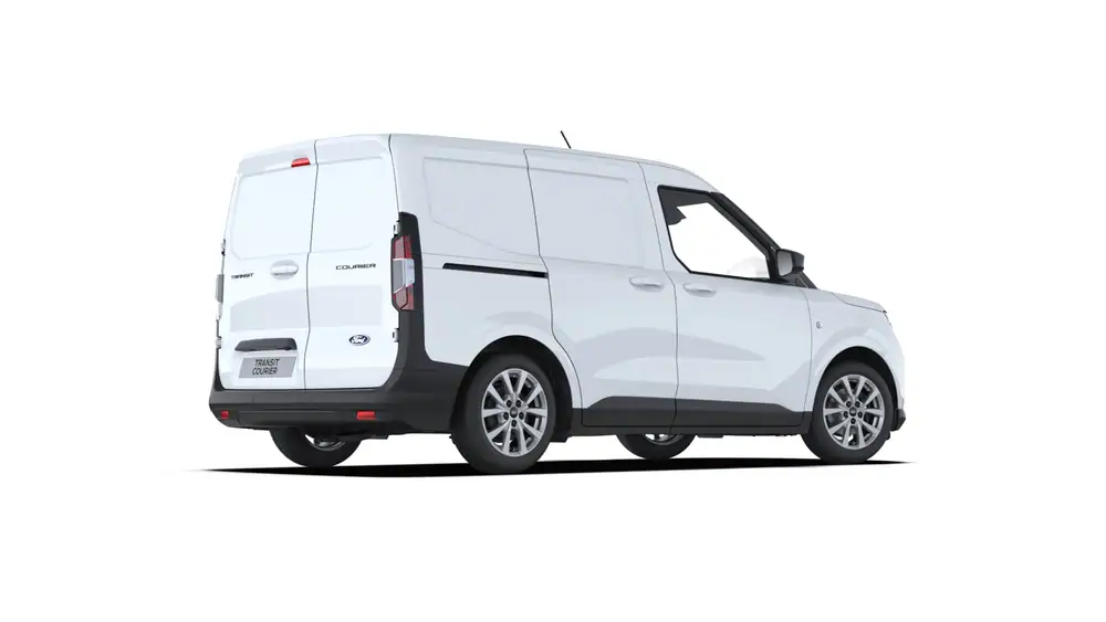 Nieuw Ford V769 transit courier Limited 1.0 Ecoboost 125pk / 92kw A7 1.0 Ecoboost BAA - Frozen White 3