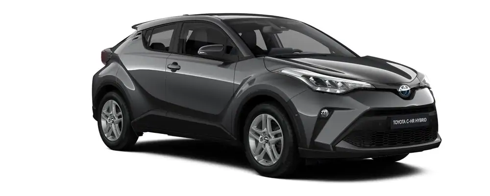 Nieuw Toyota Toyota c-hr 5 d. 2.0L HEV CVT Dynamic Plus Mono-Tone 1G3 - Grey Metallic 4