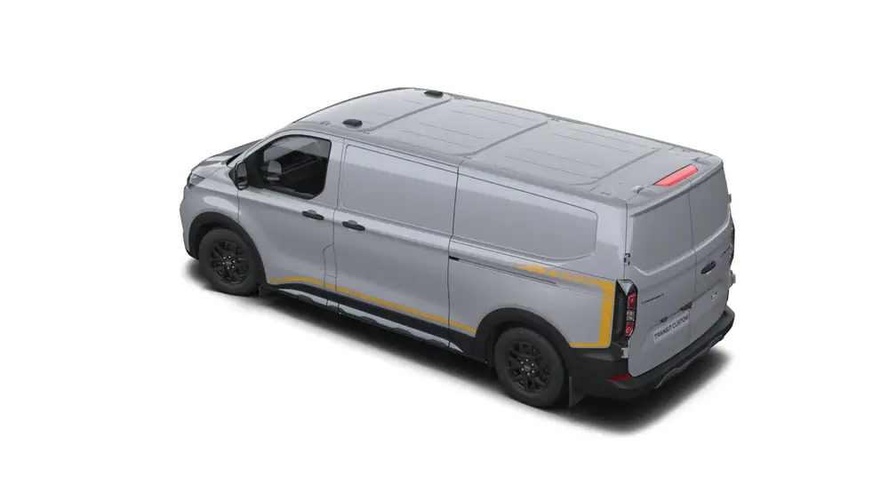 Nieuw Ford Transit custom v710 BESTELWAGEN 320L TRAIL 2.0TD150 T6.2 M6 FWD LWB 2.0 150pk PN4EG - GREY MATTER (Premium solid) 3