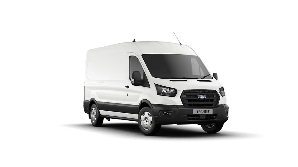 Nieuw Ford Transit 2t mca 350L Multi use: bestelwagen met dubbele cabine L3 Trend M6 RWD 2.0 TD 165 pk N1 Euro 6.2 BAA - Frozen White 1