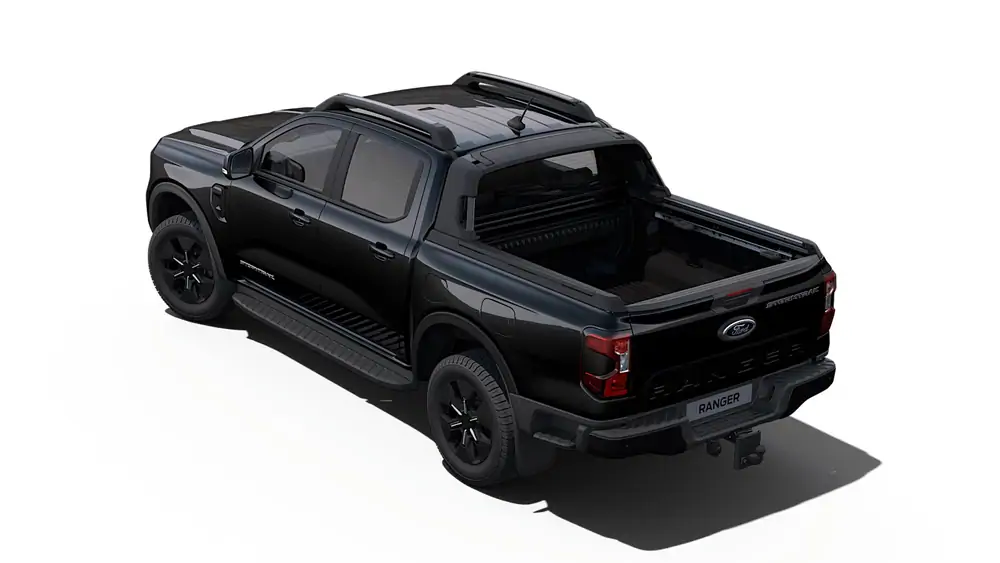Nieuw Ford P703 ranger Dubbele Cabine Stormtrak 2.3 PHEV 281ps/207kW - A10 e-4WD PN4GM - "Agate Black" Metaalkleur 4