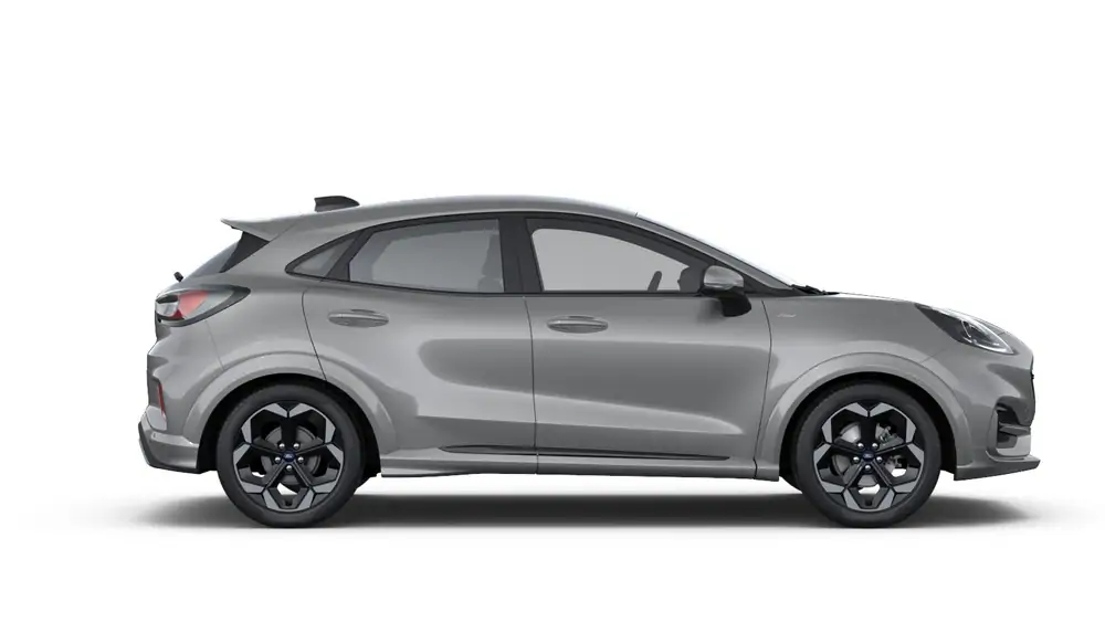 Nieuw Ford Puma mca (bx726) ST-Line X 1.0i EcoBoost mHEV 125pk / 92kW A7 PN4HS - "Solar Silver" Metaalkleur (Sound Edition) 3