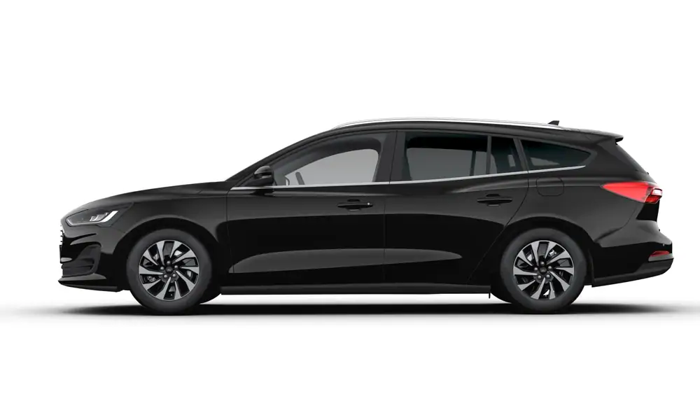 Nieuw Ford Focus mca Titanium X 1.0i EcoBoost 155pk / 114kW mHEV A7 - Clipper PN4GM - "Agate Black" Metaalkleur 3