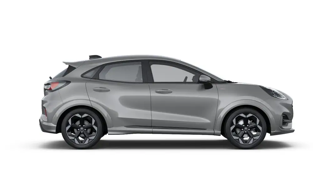 Nieuw Ford Puma mca (bx726) ST-Line X 1.0i EcoBoost mHEV 125pk / 92kW A7 PN4HS - "Solar Silver" Metaalkleur 3