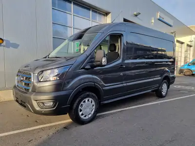 Occasie Ford Transit 2t mca 350L Gesloten bestelwagen L3 Trend Electric 67kW/198kW AXM - Metaalkleur: Moondust Silver
