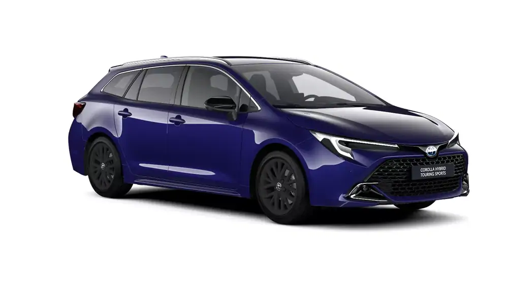 Nieuw Toyota Corolla hb & ts Touring Sports 1.8 Hybrid CVT Style LHD 8Y8 - JUNIPER BLUE METALLIC 2