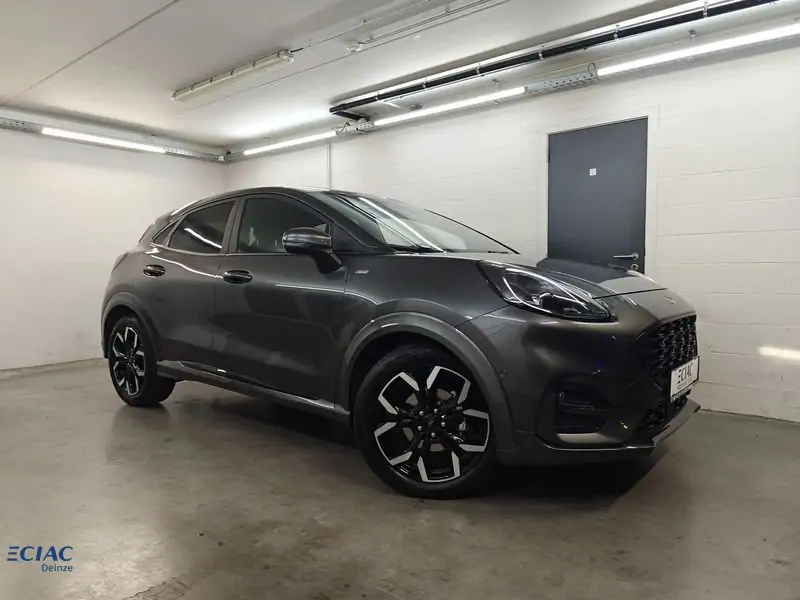 Occasie Ford Puma ST-Line X 1.0i EcoBoost mHEV 155ps / 114kW A7 2ZQ - Metaalkleur "Magnetic" 2