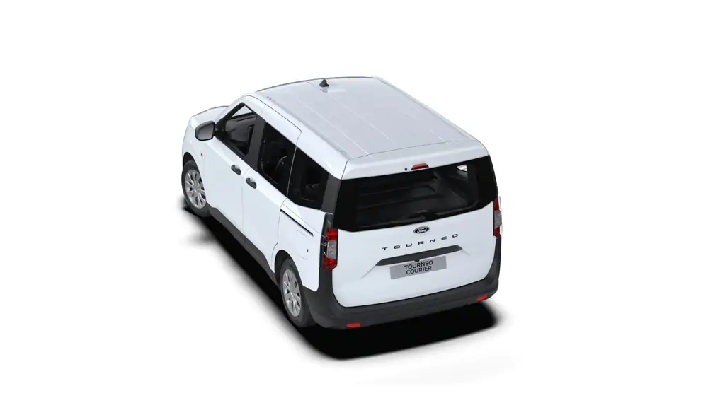 Nieuw Ford V769 tourneo courier Trend 1.0 Ecoboost 125pk / 92kw M6 7FA - Frozen White 4