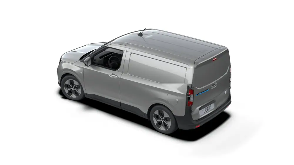Nieuw Ford V769 transit courier Limited BEV 43kWh 136pk / 100kw A1 BEV 43kWh PN4HS - Solar Silver, metaalkleur 4