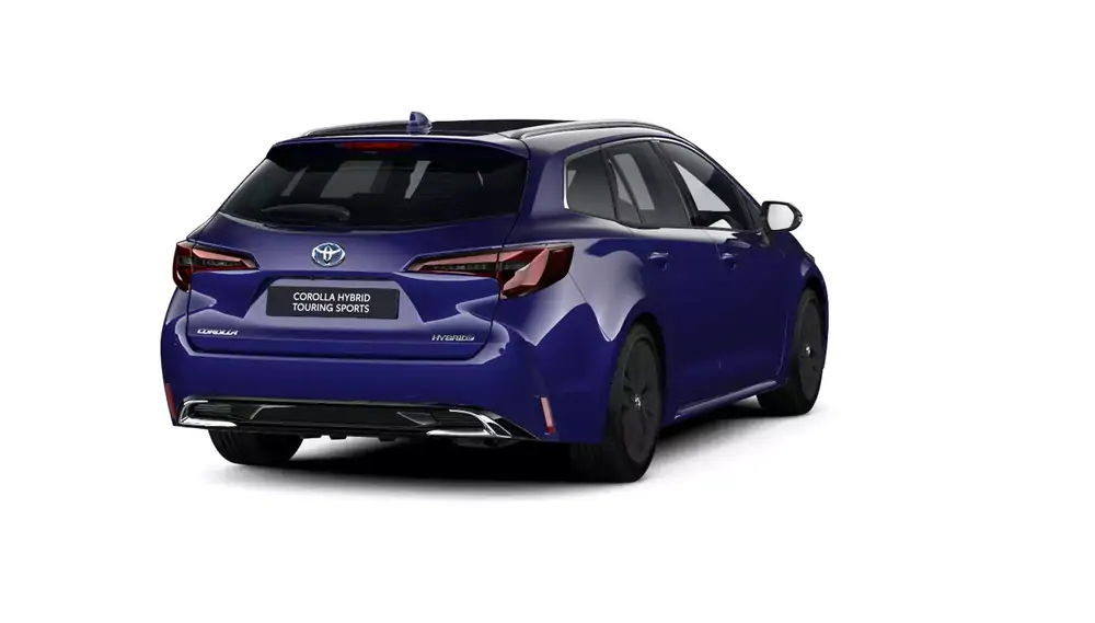 Nieuw Toyota Corolla hb & ts Touring Sports 1.8 Hybrid CVT Style LHD 8Y8 - JUNIPER BLUE METALLIC 4