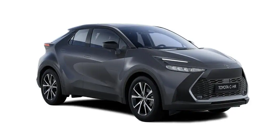 Nieuw Toyota Toyota c-hr 5 d. 1.8L Hybrid CVT Dynamic Plus Mono-T 1G3 - Grey Metallic 4